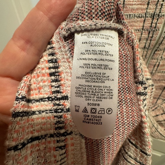 🛍️ Cute Barbie Plaid Mini dress from LOFT Size 16🛍️ - Picture 4 of 6